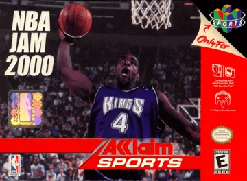 NBA Jam 2000 (USA) box cover front